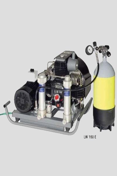 فروشگاه تجهیزات آتش نشانی و ایمنی احمدی | کمپرسور شارژ دستگاه تنفسی مدل LW 160 E